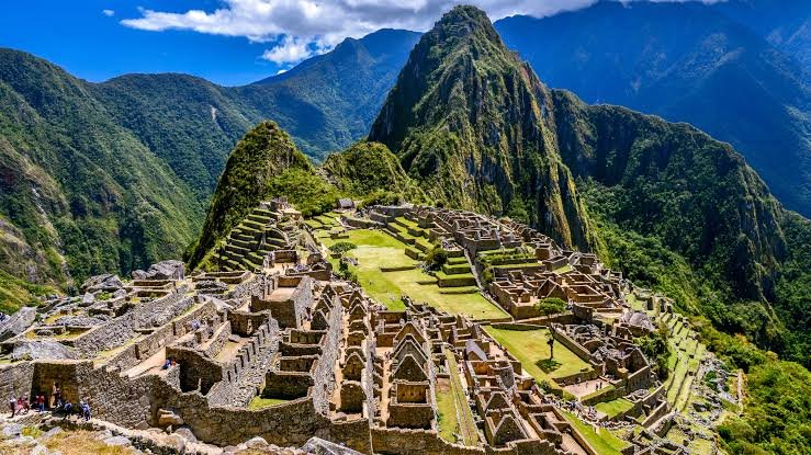 Machu Picchu Ancient Incan Ruins Mountain Peru